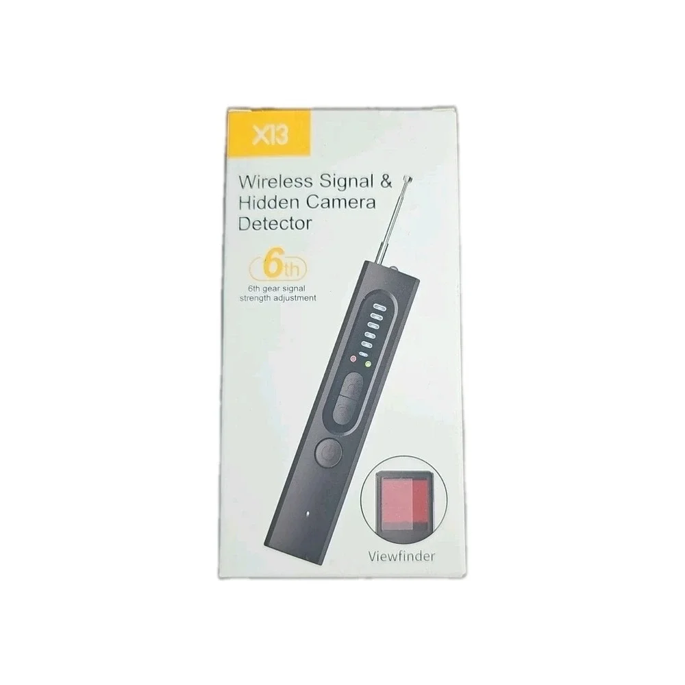 Wireless Signal & Hidden Camera Detector Scanner 6th Gear Signal Strength Adjust